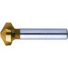 Countersink HSS TiN cylinder shank 120deg. 6.3mm